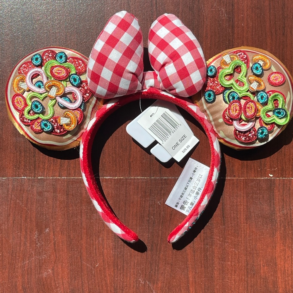 Disney EPCOT Pizza Italy ear headband